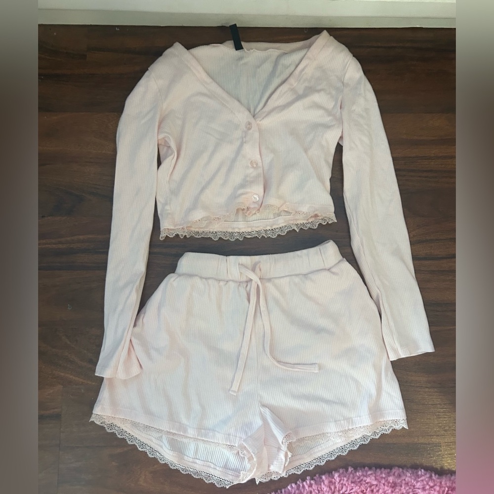 Light Pink Pajama Set